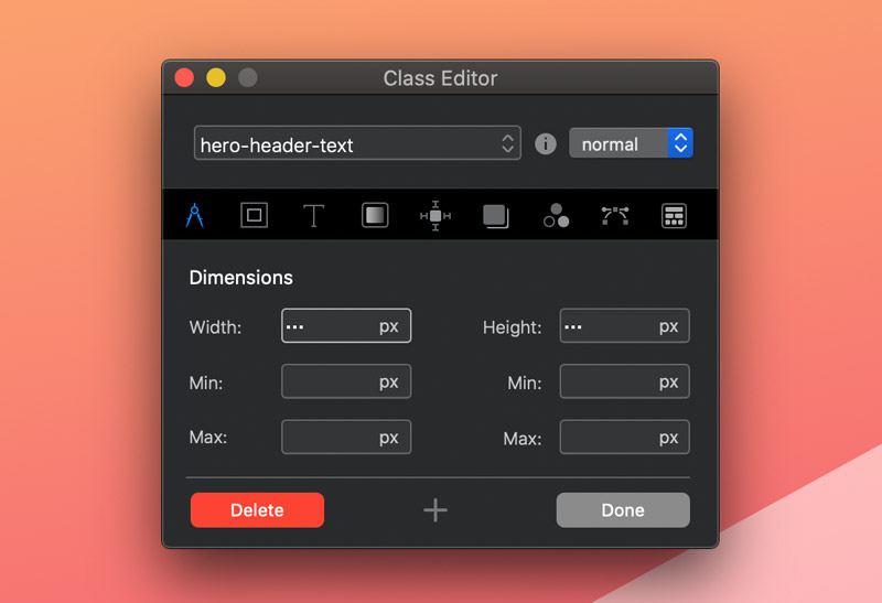 class-editor