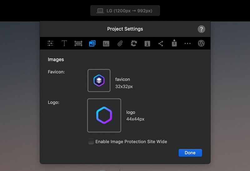 project-settings-buttons